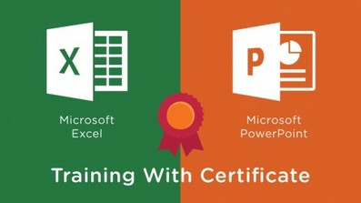 Microsoft Excel and PowerPoint Training With Certificate course image