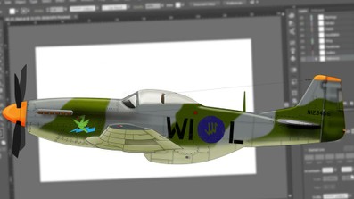 Creating Aircraft Profiles with Adobe Illustrator and Photoshop course image