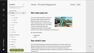 Up and Running with Squarespace course image