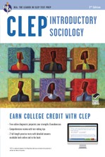 CLEP® Introductory Sociology Book + Online course image