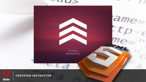 HTML5 para Diseñadores Nivel I - Fundamentos etiquetado web course image