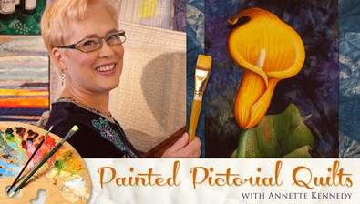 Painted Pictorial Quilts course image