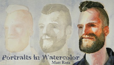 Portraits in Watercolor course image