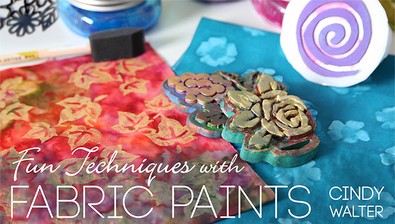 Fun Techniques With Fabric Paints course image