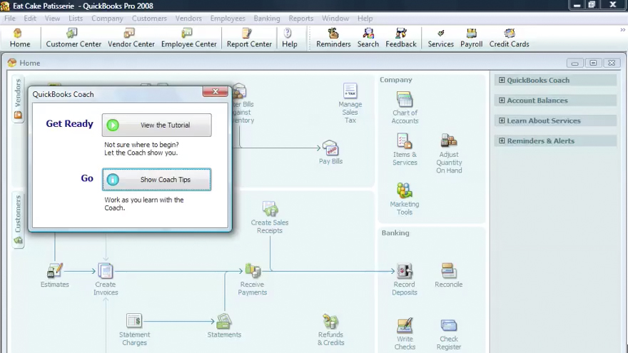 QuickBooks Pro 2008 Essential Training course image
