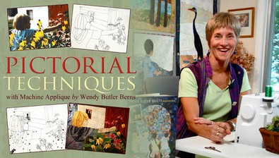 Art Quilting: Pictorial Techniques course image