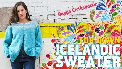 The Top-Down Icelandic Sweater course image