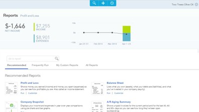Up and Running with QuickBooks Online course image