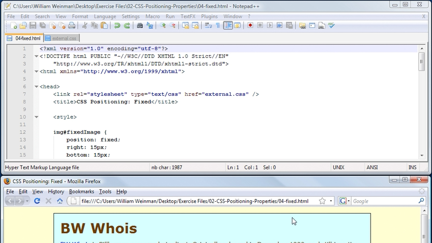 CSS Positioning Best Practices course image