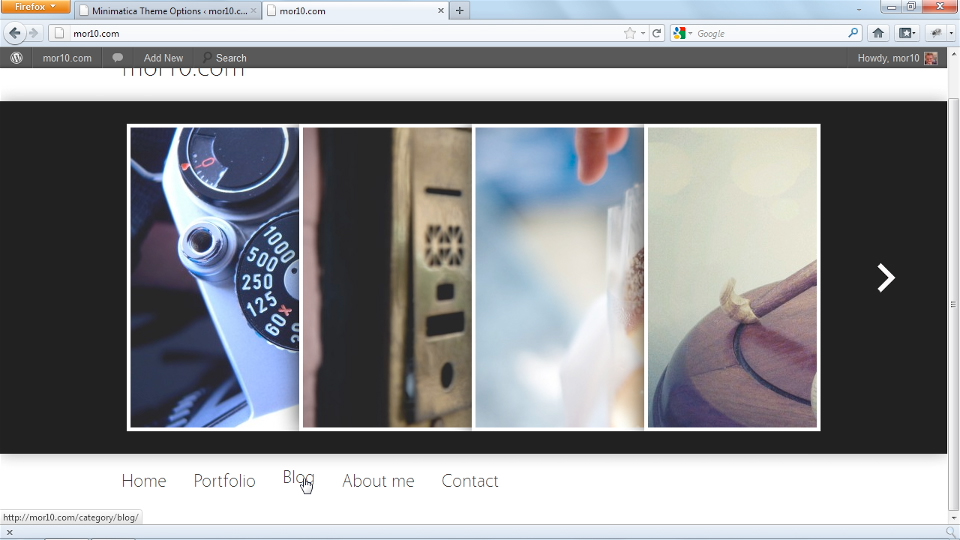 Start with a Theme: Photography Portfolios in WordPress course image