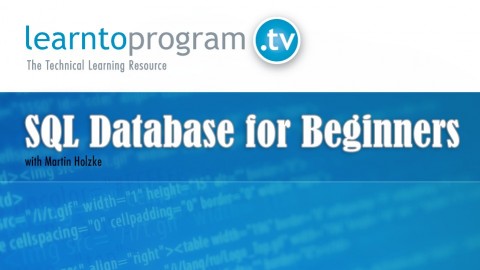 SQL Database for Beginners course image
