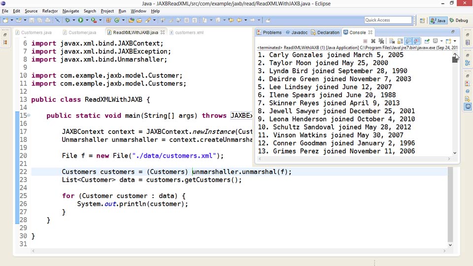 XML Integration with Java course image