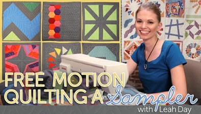 Free Motion Quilting a Sampler course image