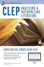 CLEP® Analyzing & Interpreting Literature Book + Online course image