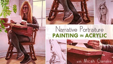 Narrative Portraiture: Painting in Acrylic course image