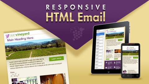 Creating a Responsive HTML Email course image