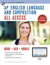 AP® English Language & Composition All Access Book + Online + Mobile course image
