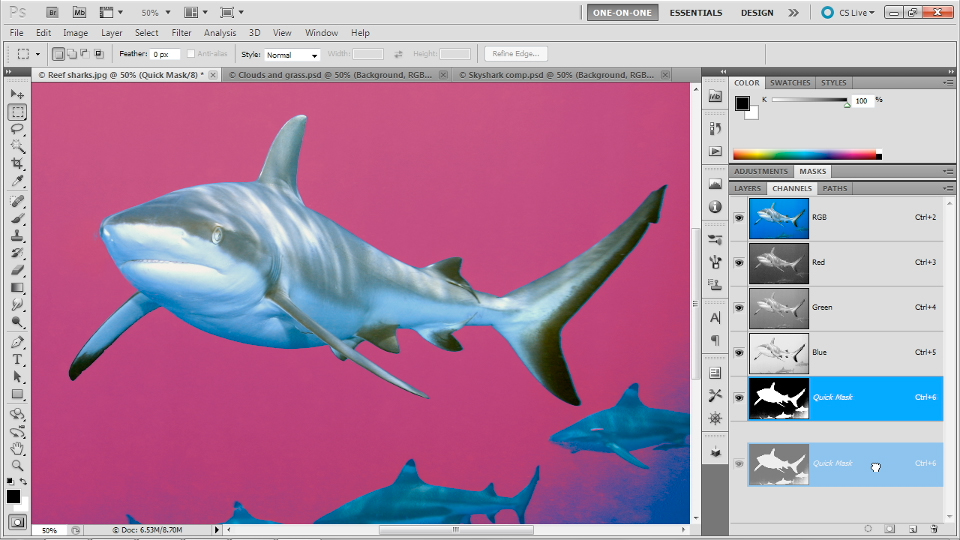 Photoshop Masking and Compositing: Fundamentals course image