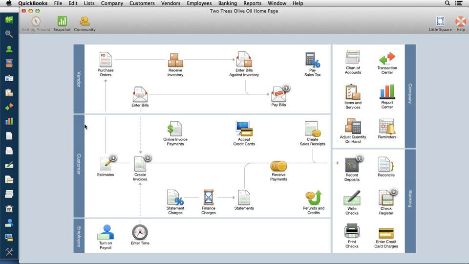 QuickBooks for Mac Essential Training course image