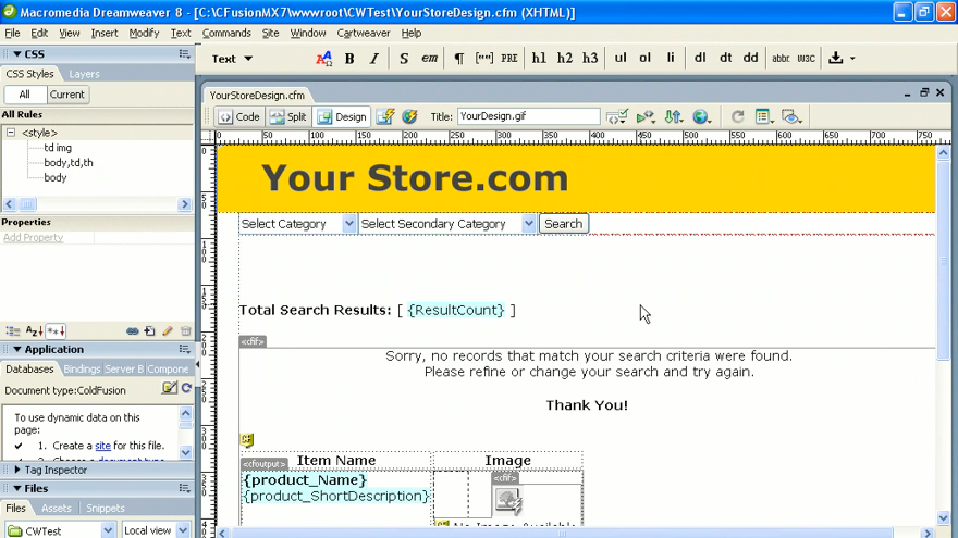 Building an Online Shopping Cart (2006) course image