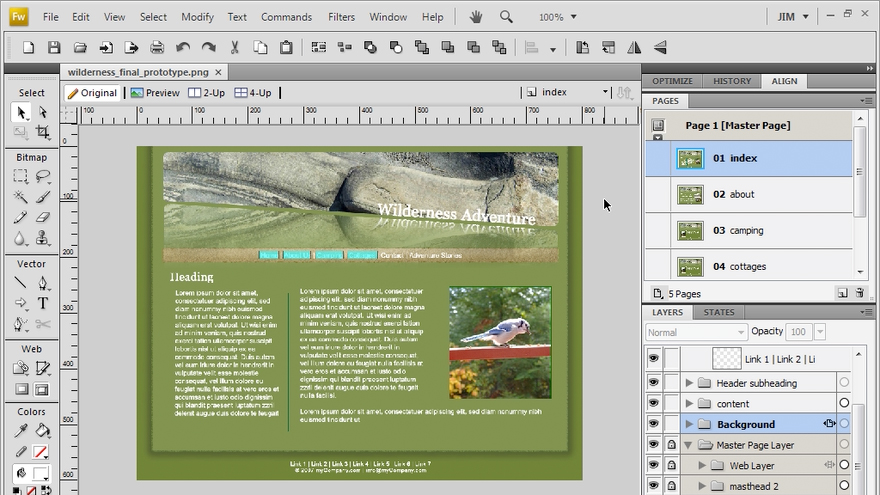Fireworks CS4 New Features course image