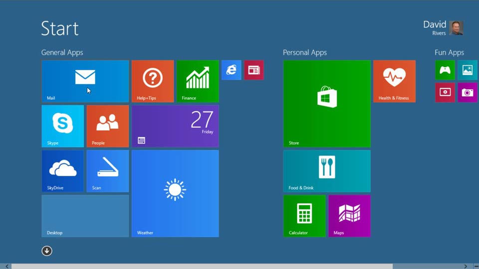 Windows 8.1 Essential Training course image