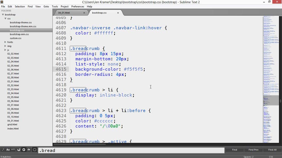Up and Running with Bootstrap 3 course image