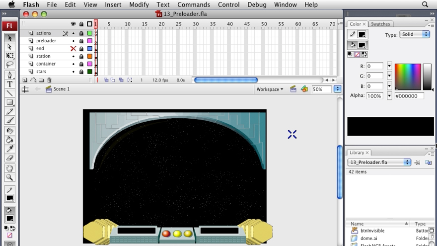 Flash CS3 Professional: Creating Games for the Wii course image