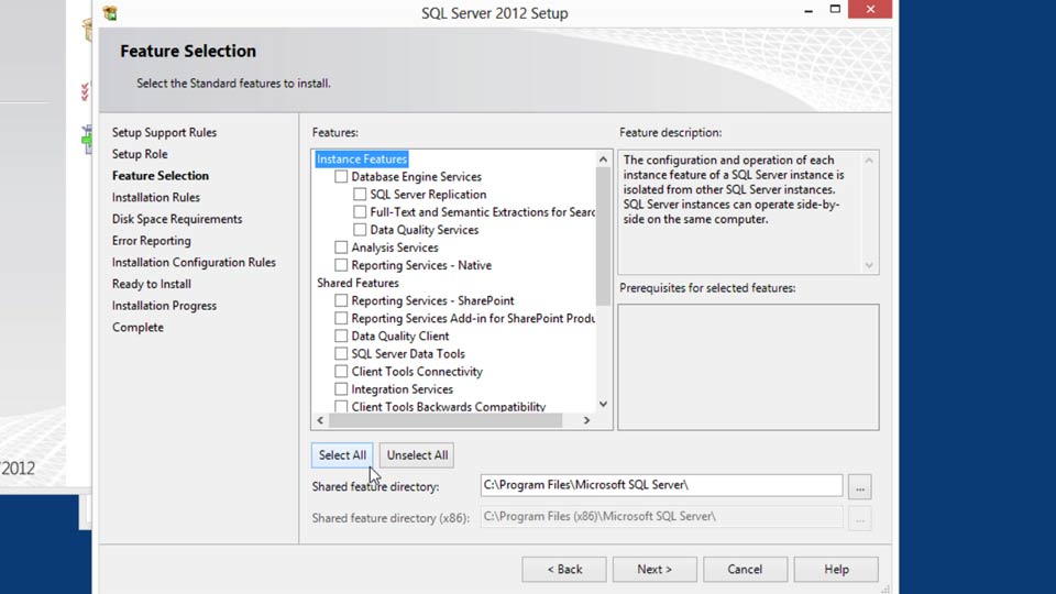 Installing SQL Server 2012 course image