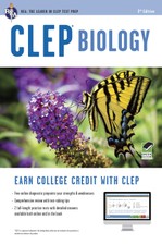CLEP® Biology Book + Online course image