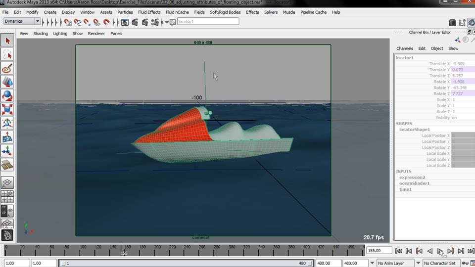 Creating Fluid Effects in Maya course image