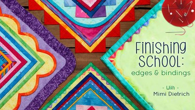 Finishing School: Edges & Bindings course image