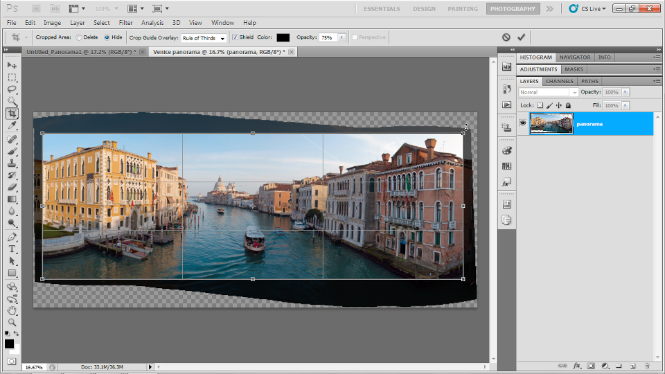 Up and Running with Photoshop for Photography course image