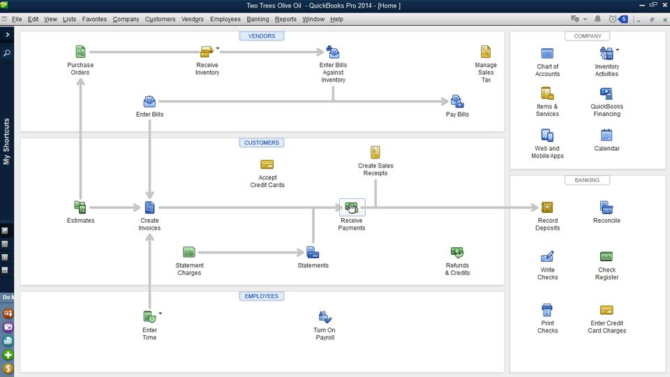 QuickBooks Pro 2014 Essential Training course image