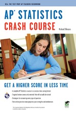 AP® Statistics Crash Course Book + Online course image