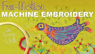 Free-Motion Machine Embroidery course image
