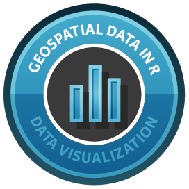 Working with Geospatial Data in R course image
