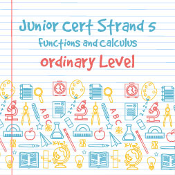 Junior Certificate Strand 5 - Ordinary Level - Functions and Calculus course image