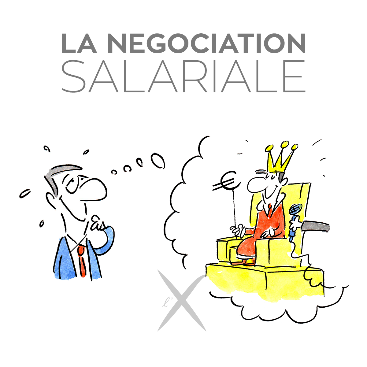 La négociation salariale course image