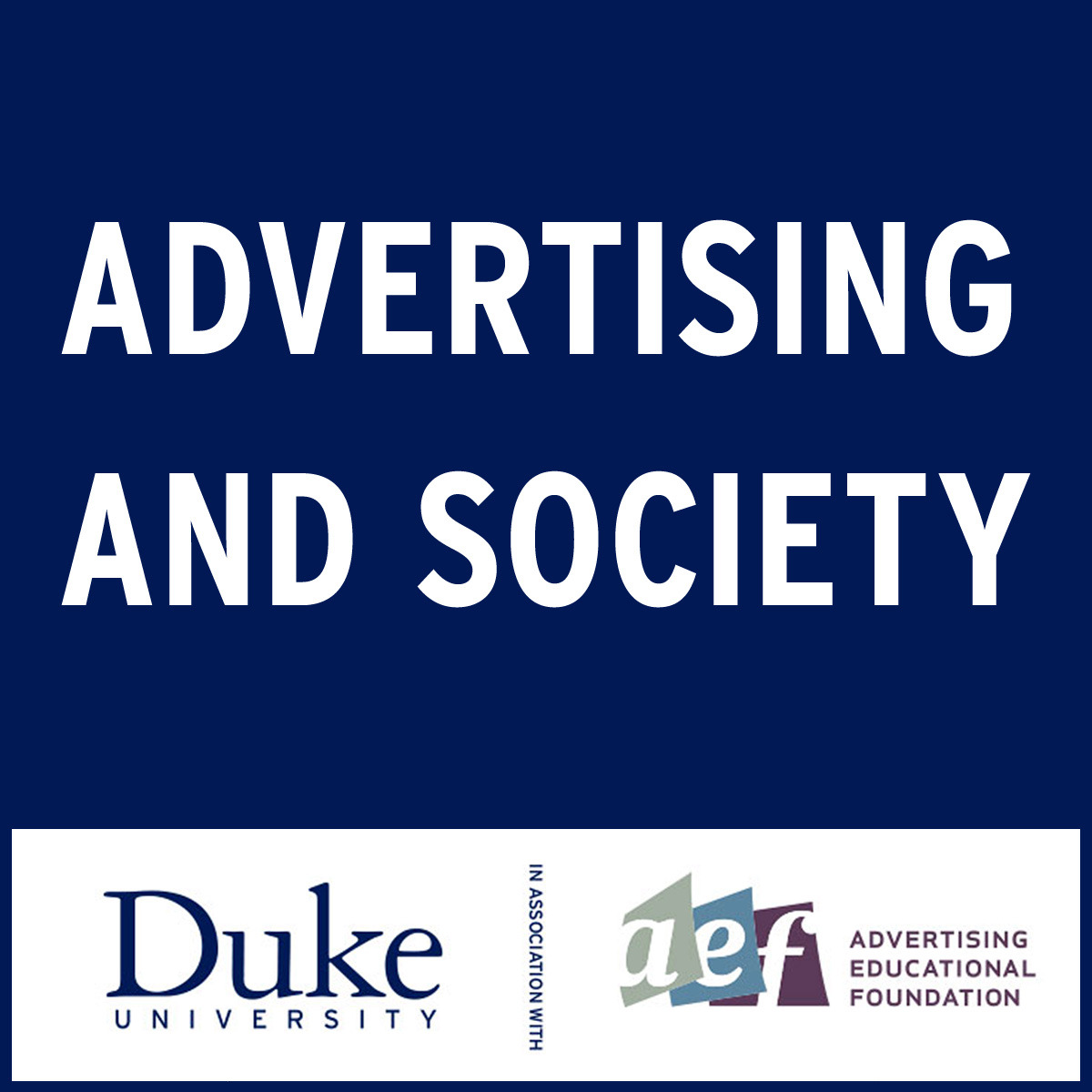 Advertising and Society course image
