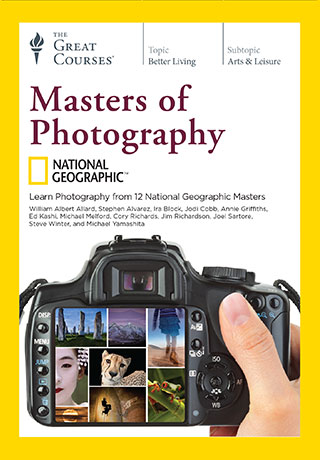 National Geographic Masters of Photography - DVD, digital video course course image