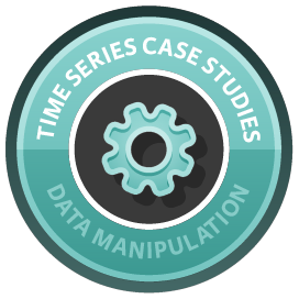 Manipulating Time Series Data in R: Case Studies course image