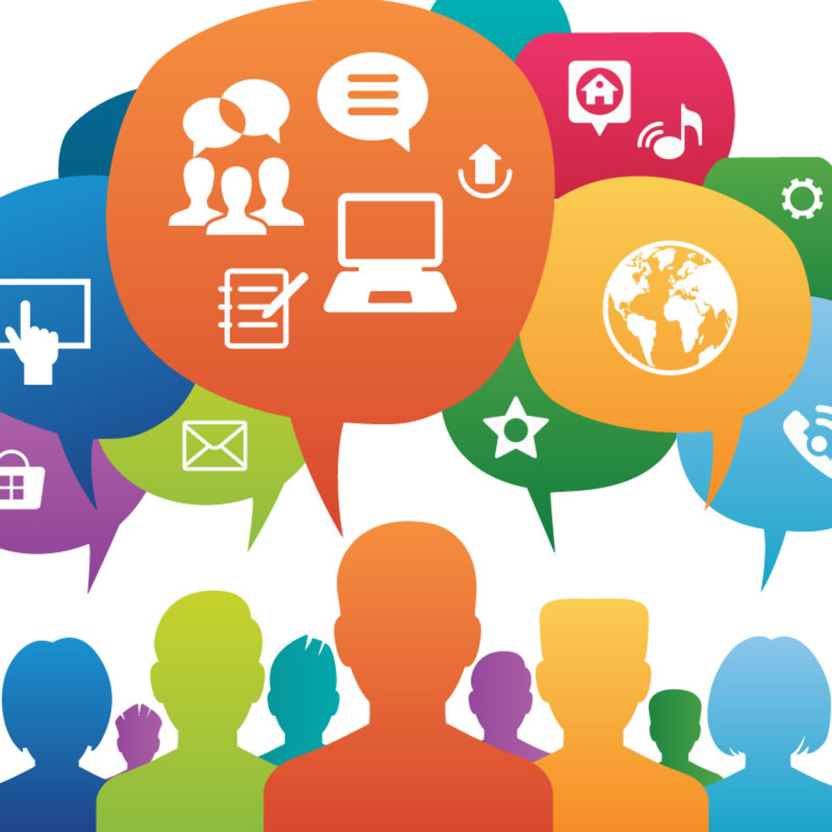 Las redes sociales en acción course image