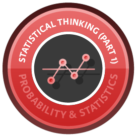Statistical Thinking in Python (Part 1) course image