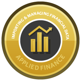 Importing and Managing Financial Data in R course image