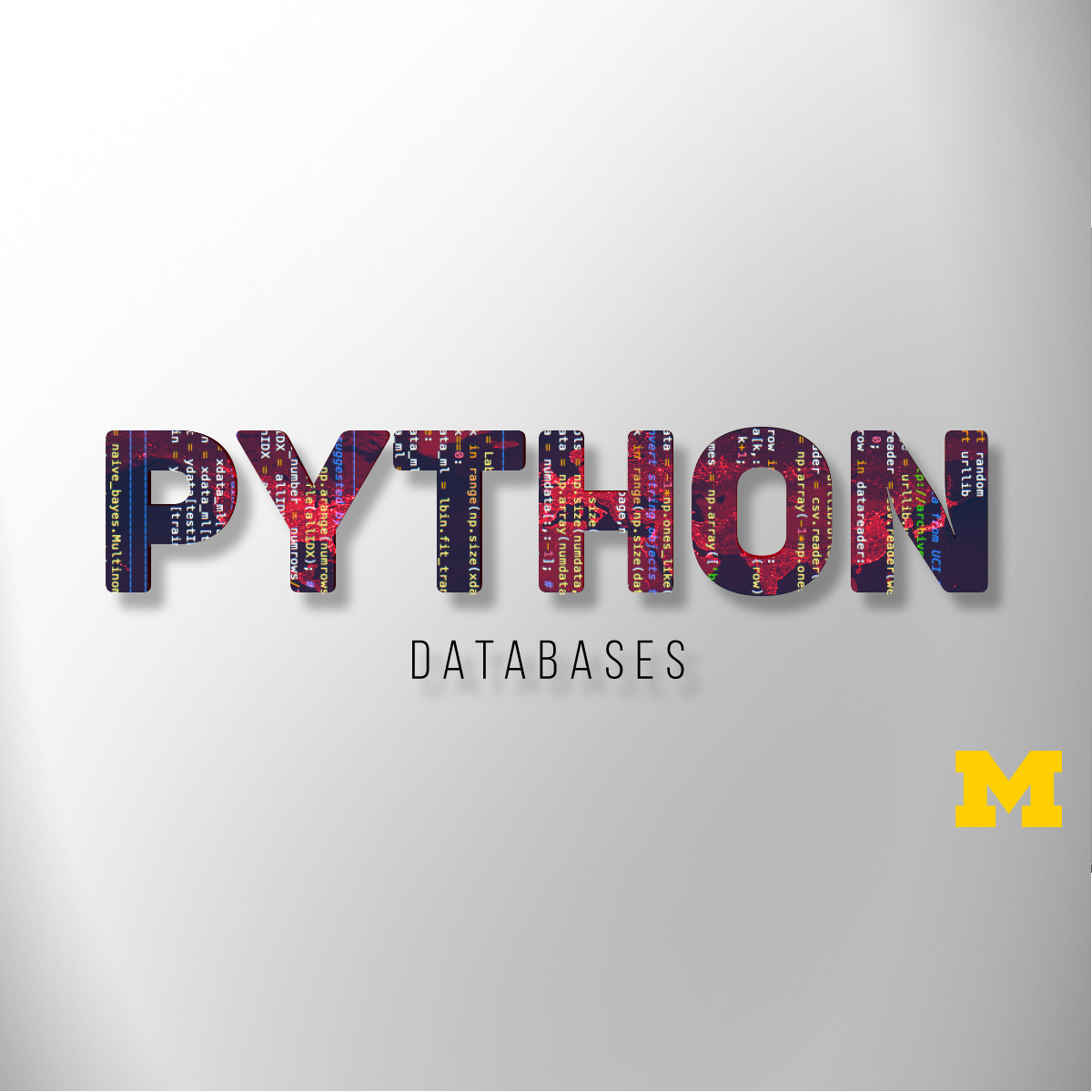 Using Databases with Python course image