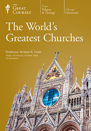 The World's Greatest Churches - DVD, digital video course course image