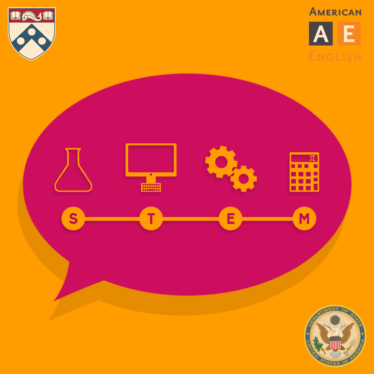 English for Science, Technology, Engineering, and Mathematics course image