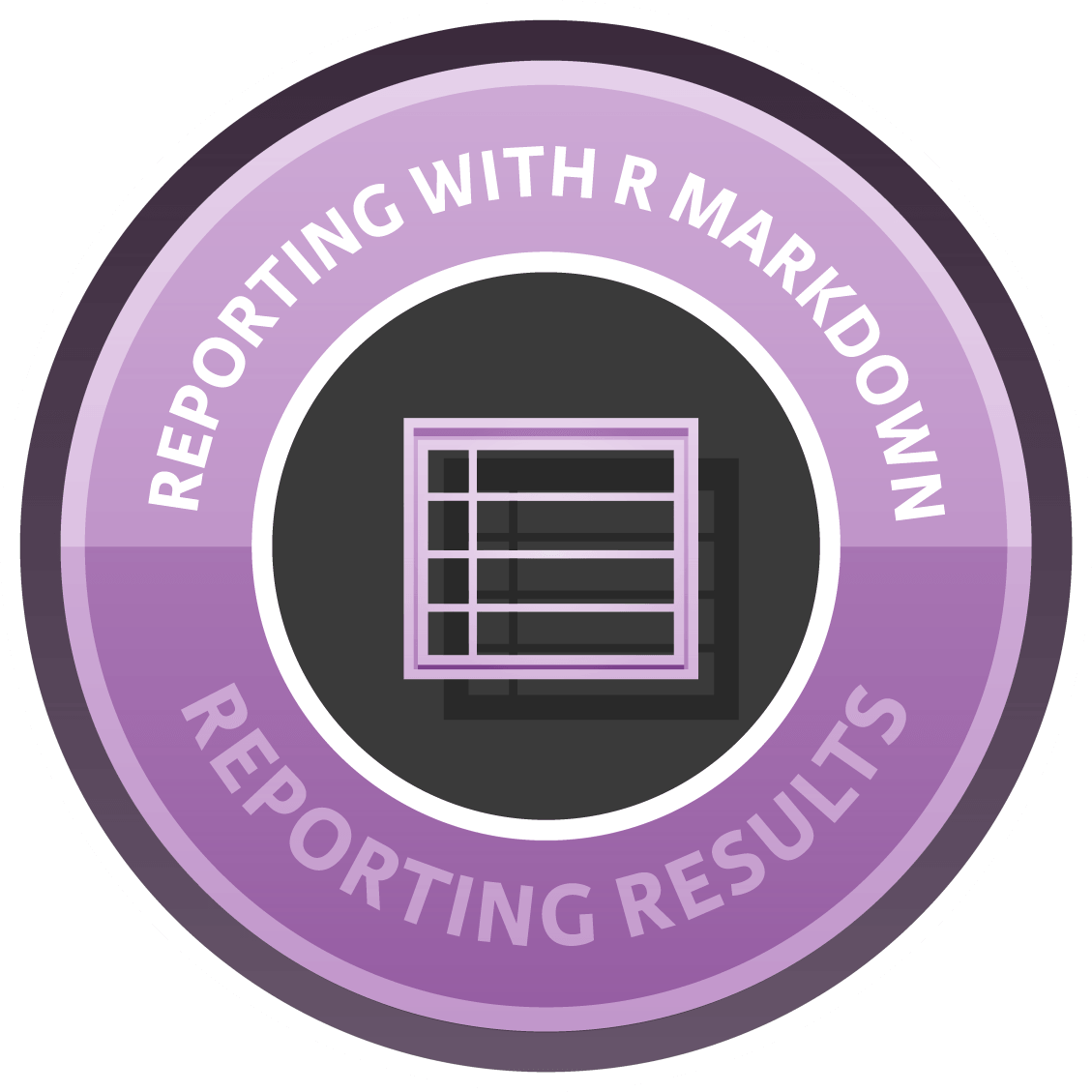 Reporting with R Markdown course image