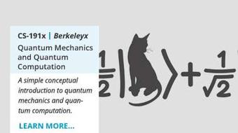 Quantum Mechanics and Quantum Computation course image